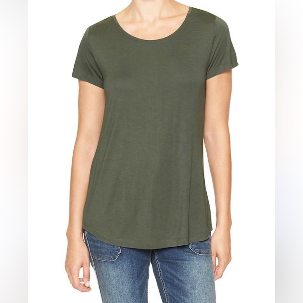 Olive Green Short Sleeve Women's Tee